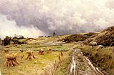 A Pastoral Landscape after a Storm by Peder Mork Monsted